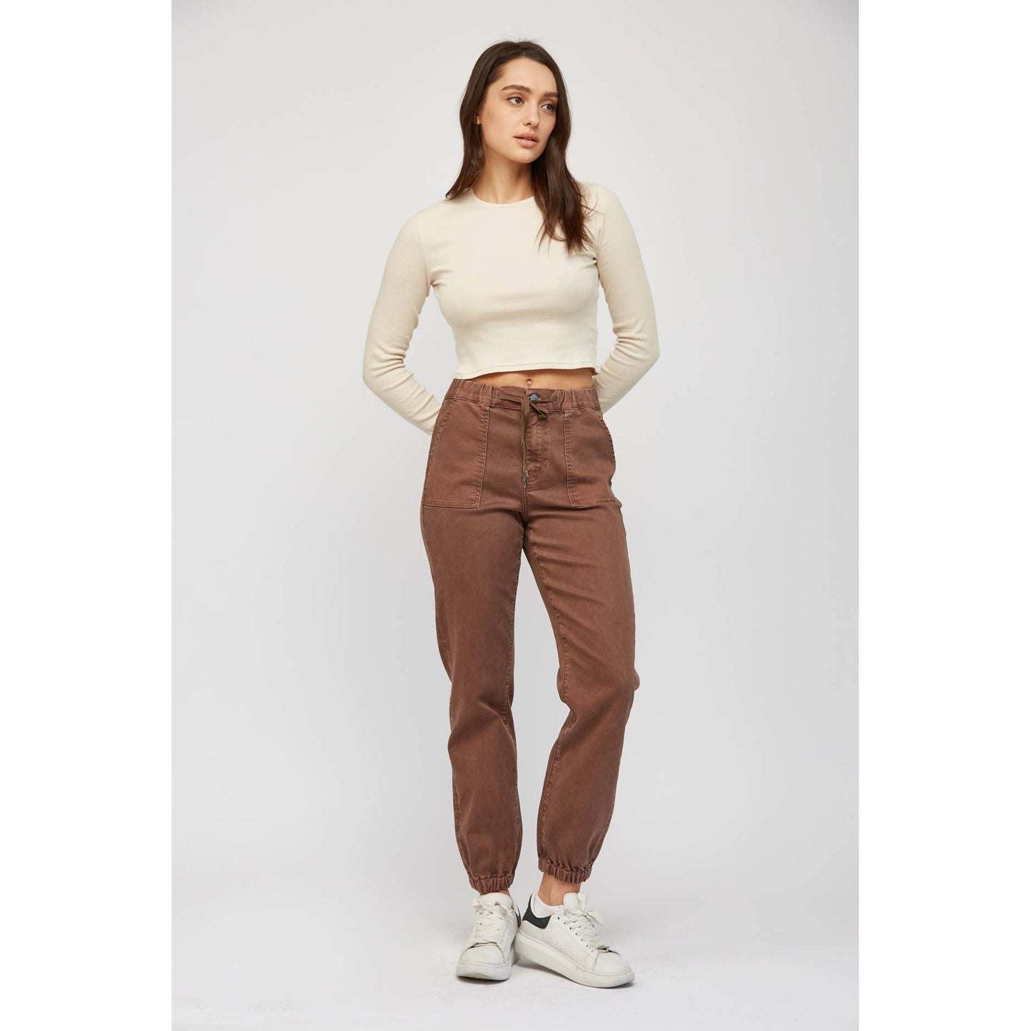 COCOA HIGH RISE JOGGER CROP