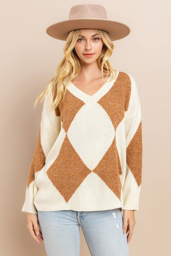 *Diamond Sweater