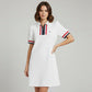 Americana Zip Dress