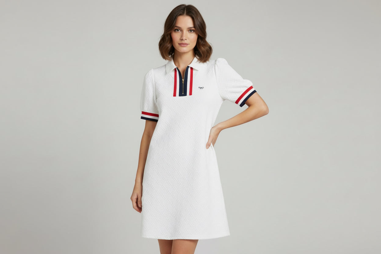 Americana Zip Dress