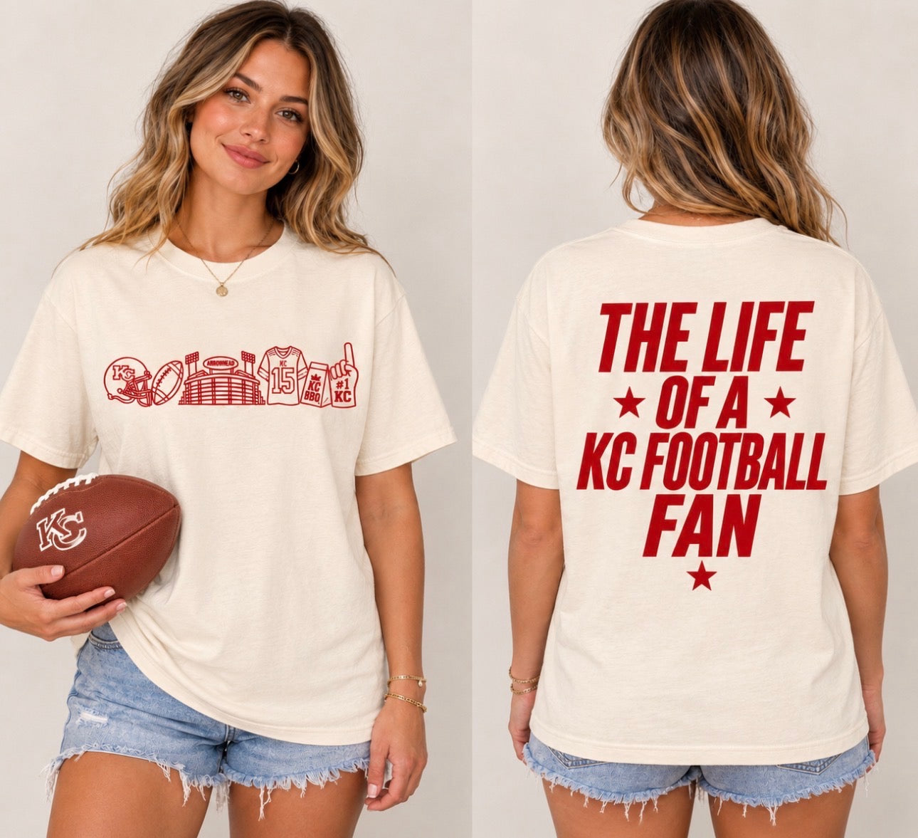Life of a KC Fan - T'Shirt