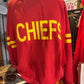 Chiefs Varsity Crew Sweater - Red