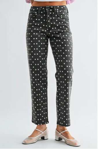 JBD Polka Dot Vintage Straight