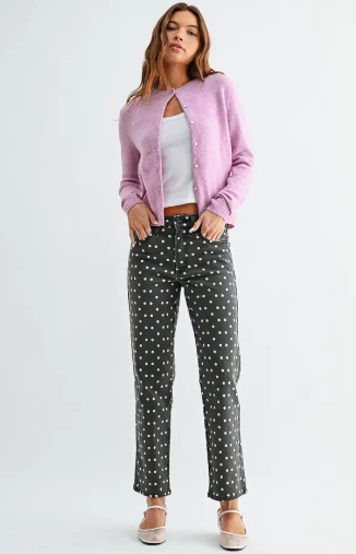 JBD Polka Dot Vintage Straight