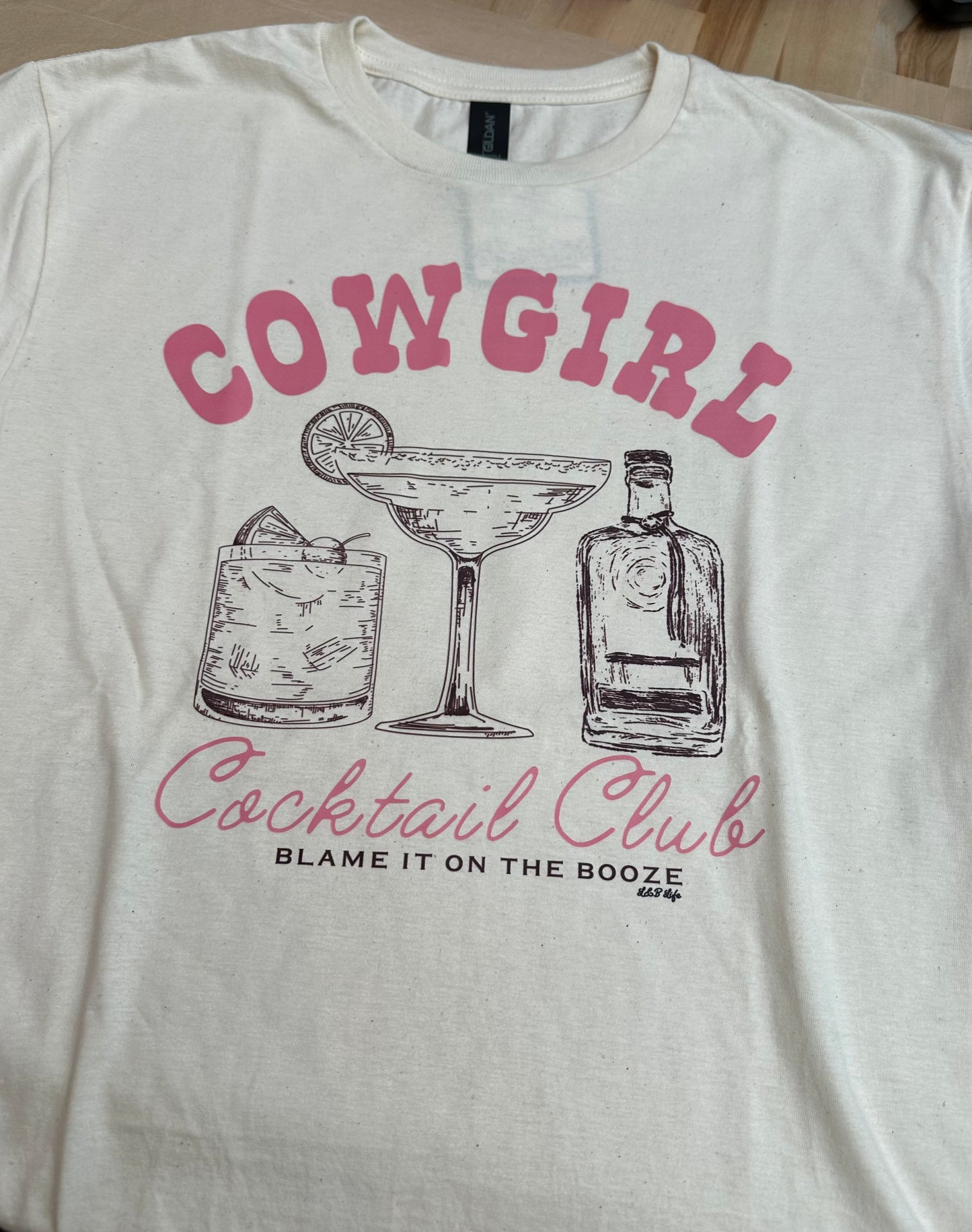 *Cowgirl Cocktail Club T'Shirt