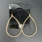 GOLD TEARDROP  EARRING