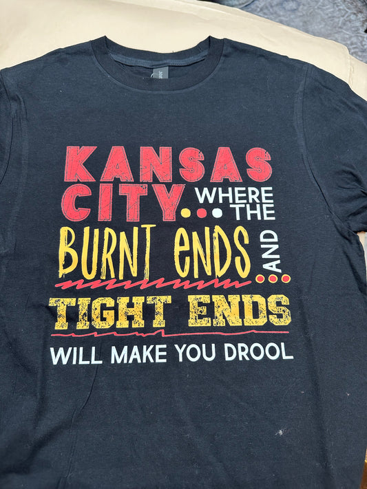Chiefs BBQ and Tight Ends T'Shirt