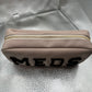 TAN "MEDS" ZIPPER BAG