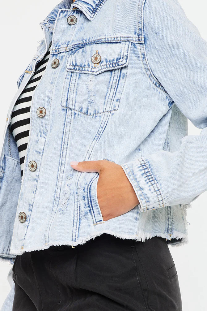 KanCan Aubrey Denim Jacket