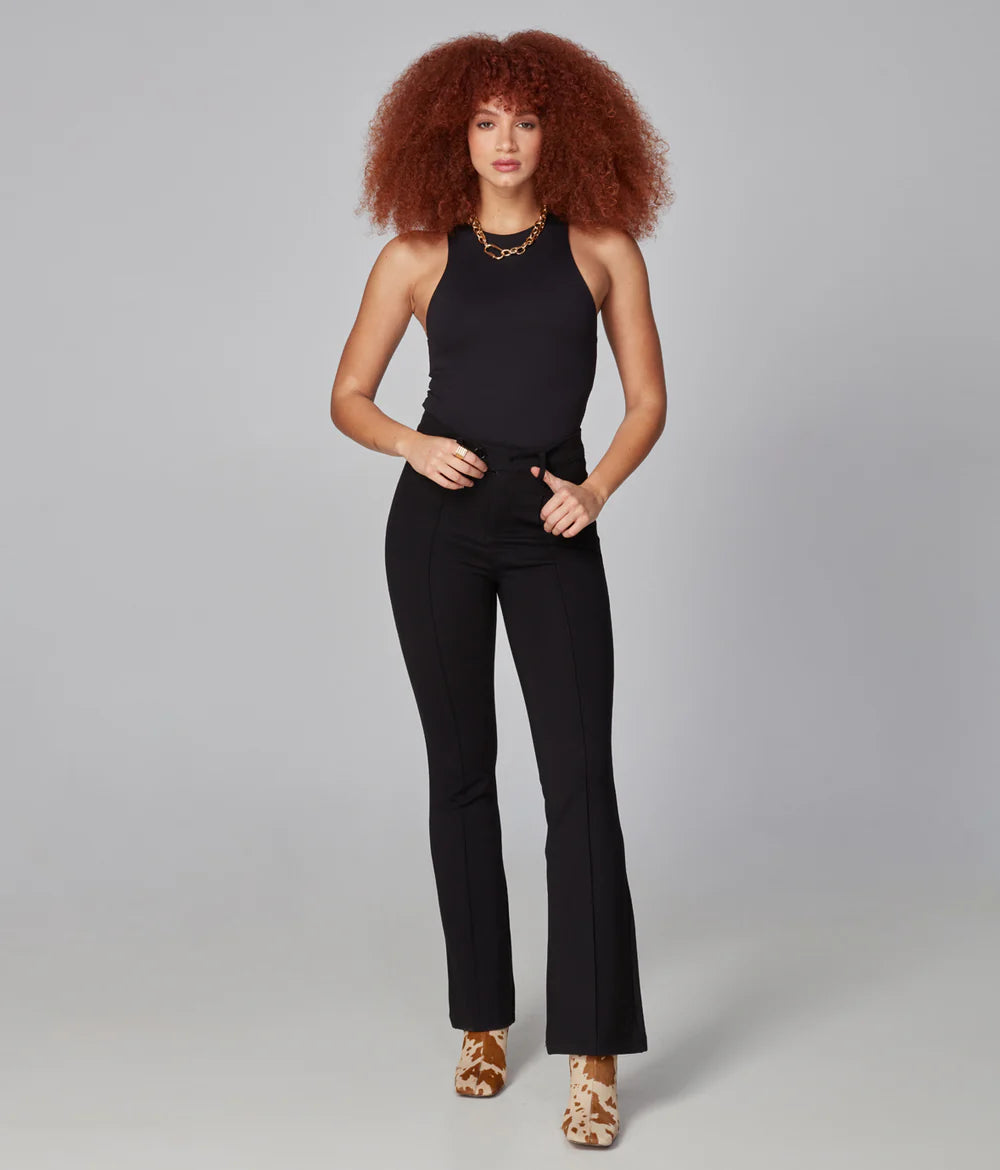 The Lola Ponte Pant - Black