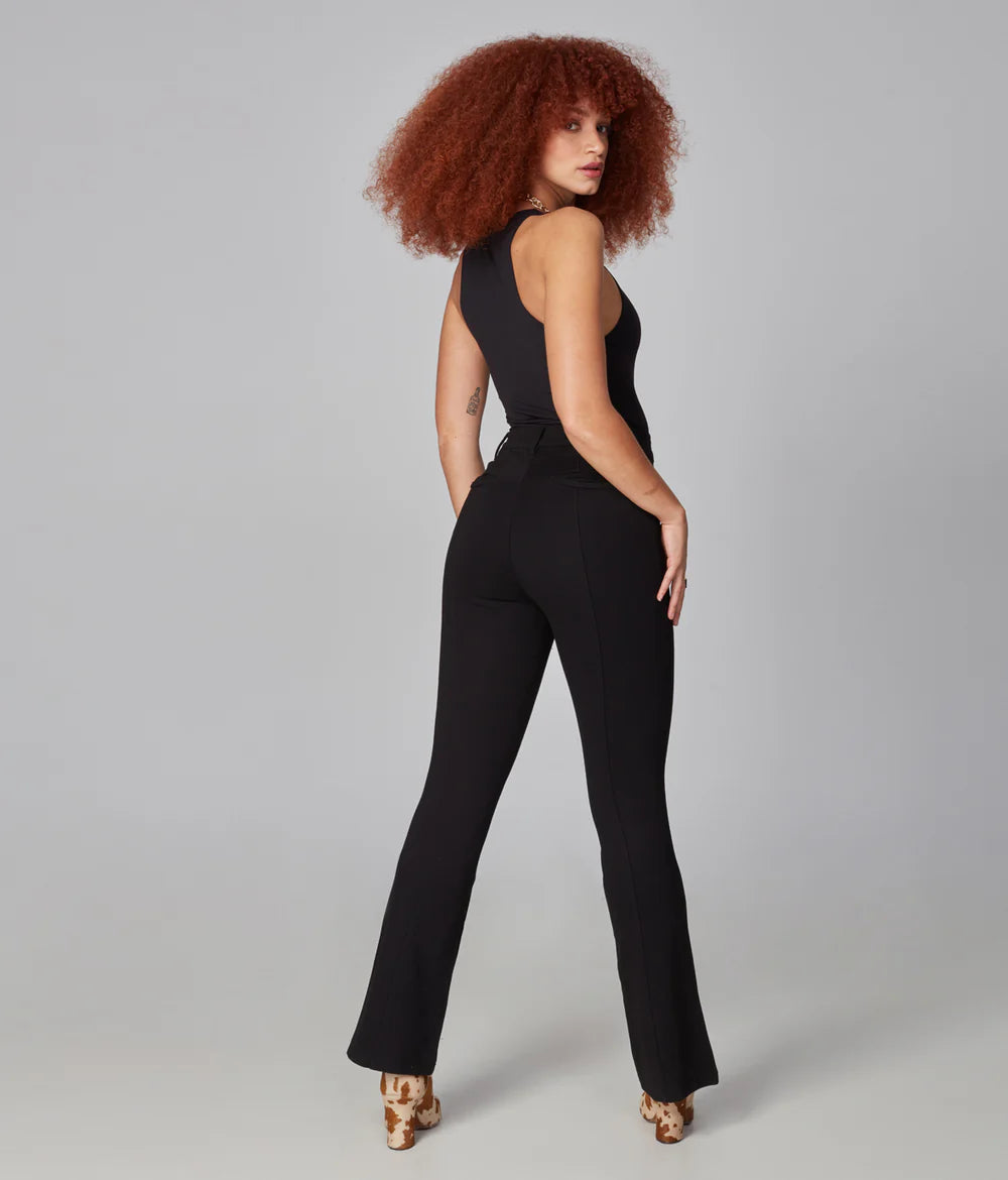 The Lola Ponte Pant - Black