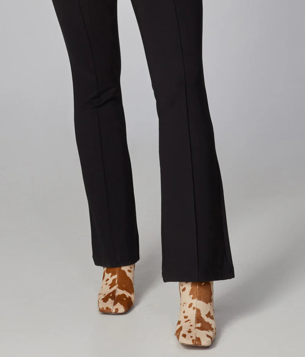 The Lola Ponte Pant - Black