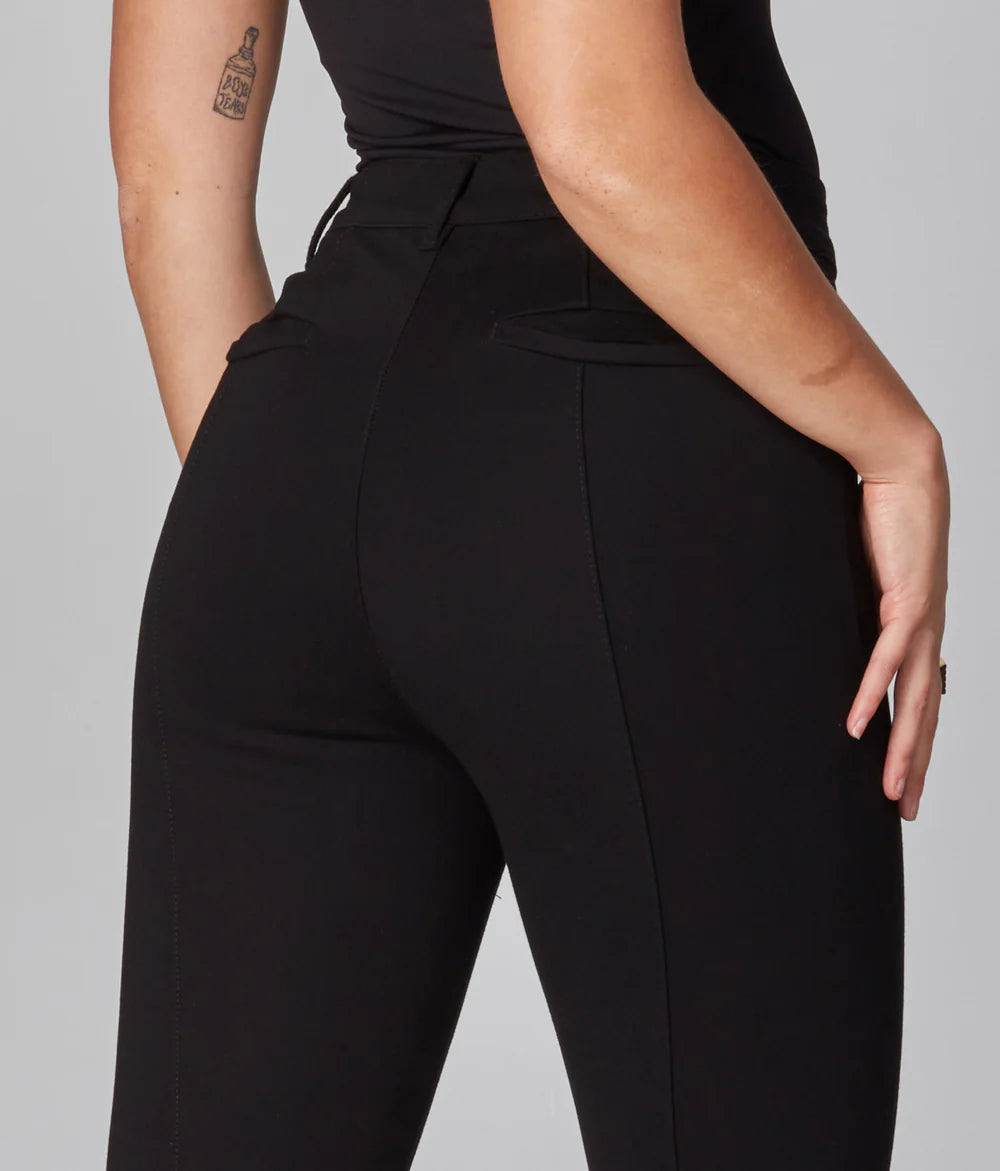 The Lola Ponte Pant - Black