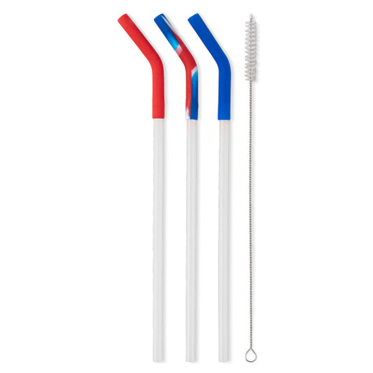 All American Reusable Straw Set (Mega Mugs)