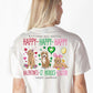 Happy-Happy-Happy Valentine's-St. Patrick's-Easter Tee