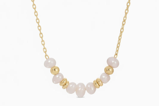Delicate Pearl Accented Necklace