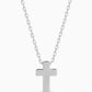 Small Simple Cross Necklace