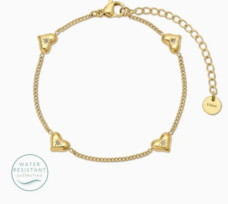 Multi-Heart Bracelet
