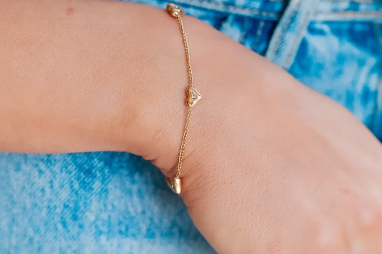 Multi-Heart Bracelet
