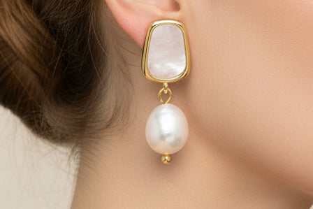 Pearl Drop Earrings