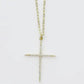 Full of Grace Gold Cross Necklace