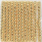 6mm Gold Beaded Bracelet