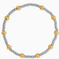 Two-Tone Stretch Bracelet 3mm/5mm