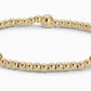 3mm Bead with 5mm Accent Stretch Bracelet