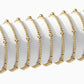 3mm Bead with 5mm Accent Stretch Bracelet