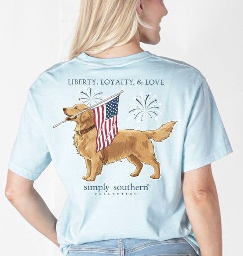 Liberty, Loyalty, and Love Tee