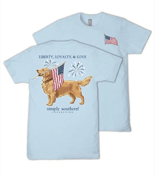 Liberty, Loyalty, and Love Tee