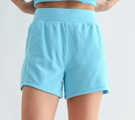 French Terry Lounge Set - Blue Breeze