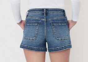 PS Ocean - High Rise Patch Pocket Shorts