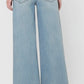 Impartial - Super High Draw String Crop Wide Leg