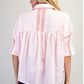Contrast Stripe Detailing Button Down Shirt