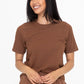 CLASSIC BOXY FIT TEE - COCOA DUST