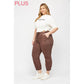 COCOA HIGH RISE JOGGER CROP