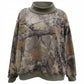 Mock Neck Camo Sweatshirt