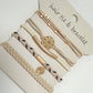 BOHO DUAL FUNCTION KNOT BRACELET HAIR TIES