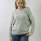 SANDRA DOLMAN SLEEVE SWEATER - CLOUD GREY