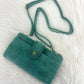 BP207 Grace Crossbody Clutch Wallet - Pearl Emerald