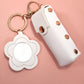 *VEGAN LEATHER LIP BAG CHARM KEYCHAINS