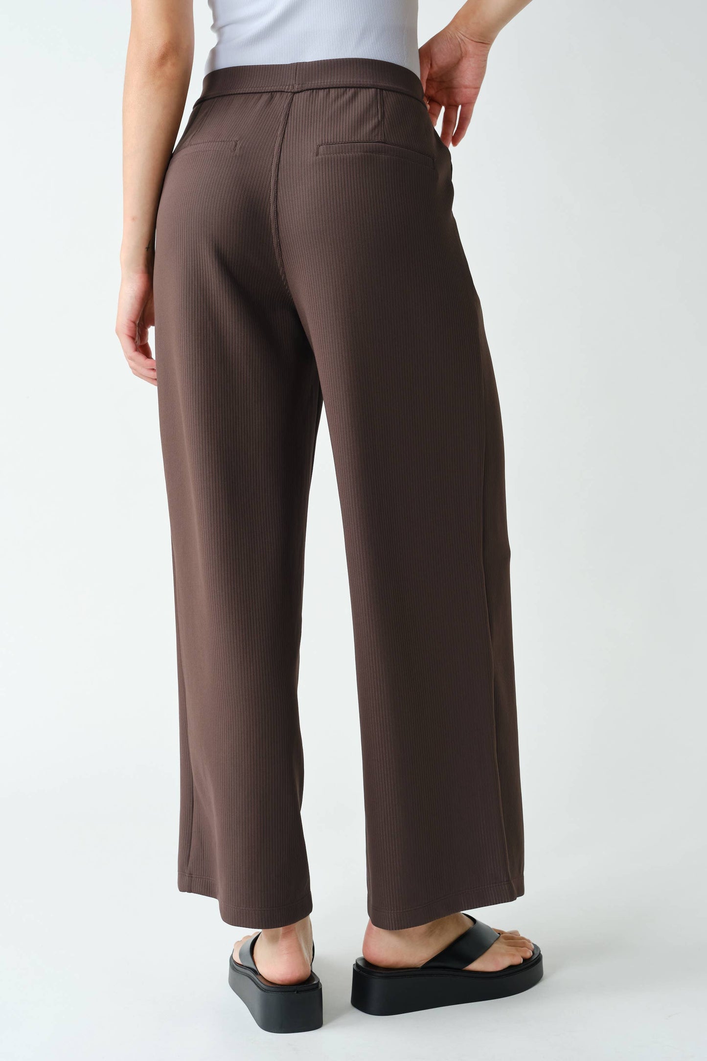 Jacquard Ribbed District Tailored Trousers
