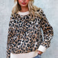 PLUS LEOPARD JACQUARD PULLOVER SWEATER