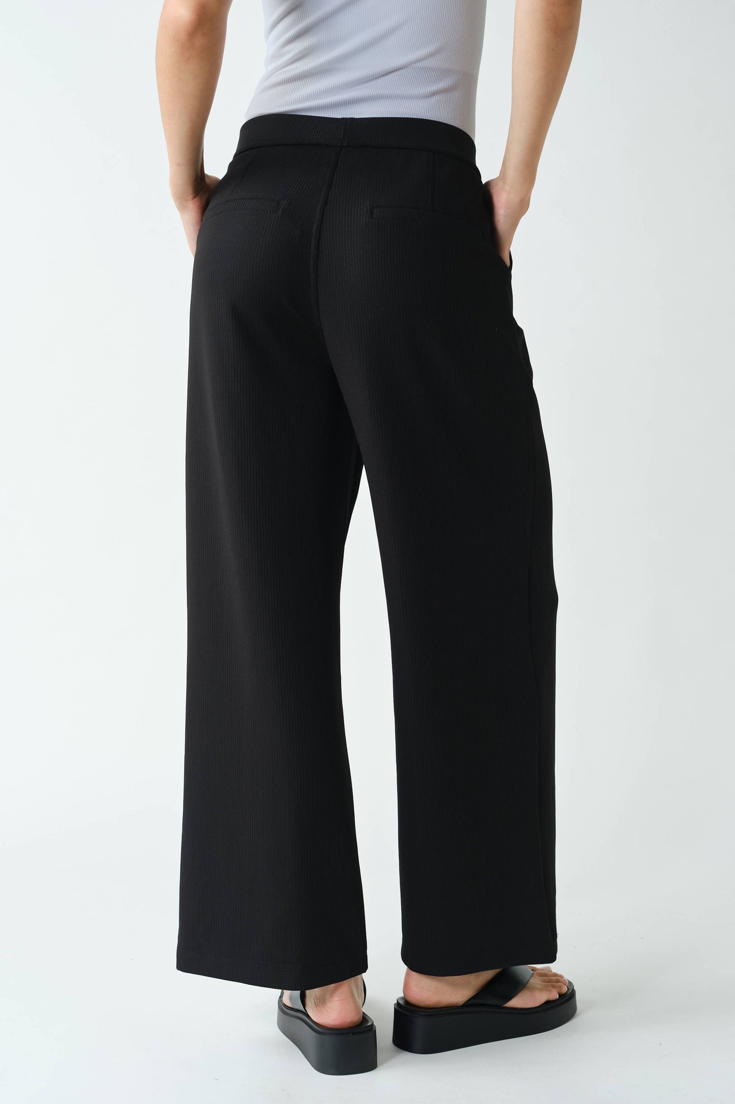 Jacquard Ribbed District Tailored Trousers