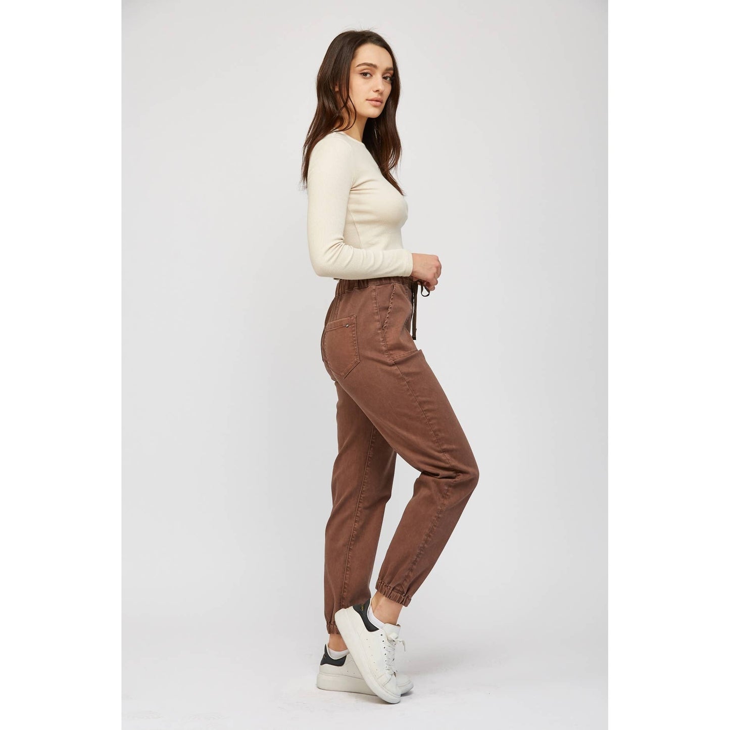 COCOA HIGH RISE JOGGER CROP