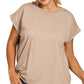 PS Cotton Folded Sleeve T Shirt