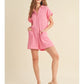 *HIBISCUS BUTTON UP ROMPER