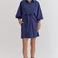 *Wrap It Up! Dark Royal Dress