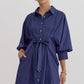 *Wrap It Up! Dark Royal Dress